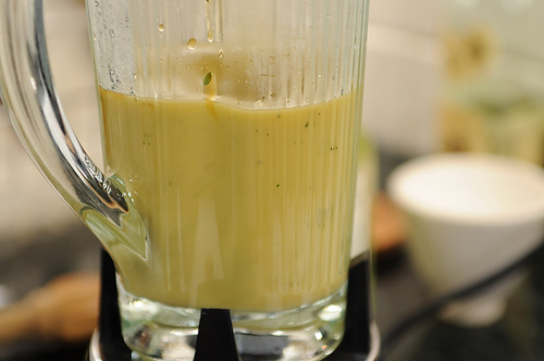 Not-Too-Virtuous Salad with Caramelized Apple Vinaigrette