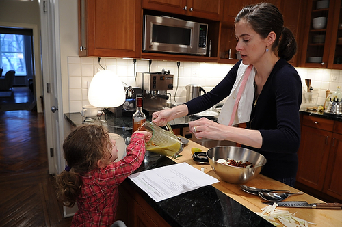 Not-Too-Virtuous Salad with Caramelized Apple Vinaigrette