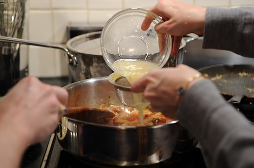 Linguine with Sardines, Fennel & Tomato