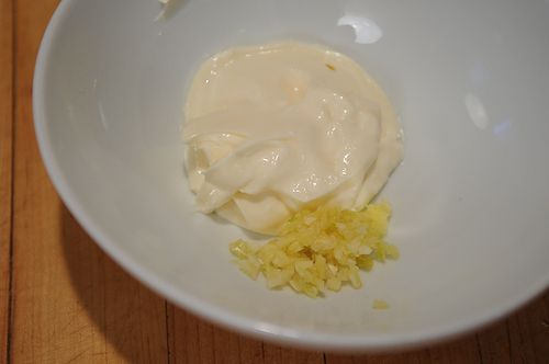 Shrimp and Chorizo Sandwich