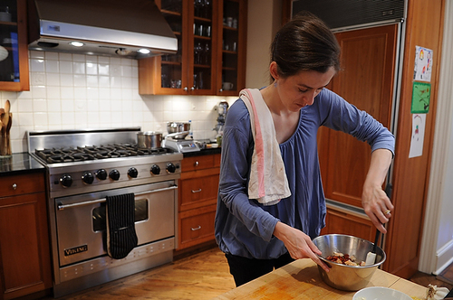 Shrimp and Chorizo Sandwich