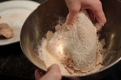 Chicken that Fancies Itself Spanish with Lemons, Onions & Olives
