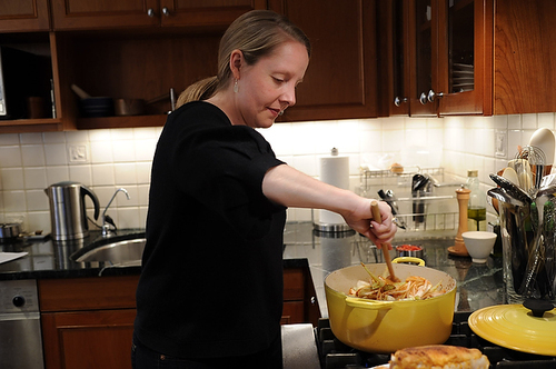 Chicken that Fancies Itself Spanish with Lemons, Onions & Olives