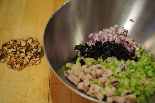 Curried Smoked Turkey Salad