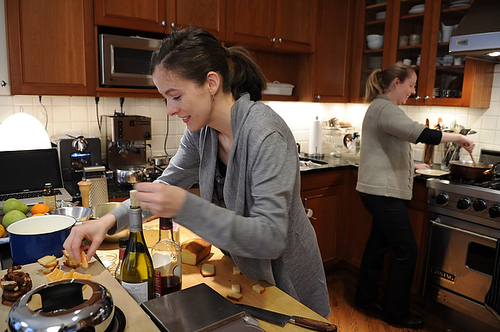 Coconut Cajeta & Chocolate Fondue
