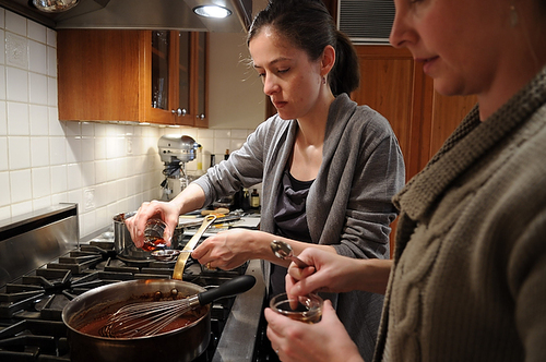 Coconut Cajeta & Chocolate Fondue