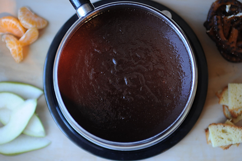 Coconut Cajeta & Chocolate Fondue