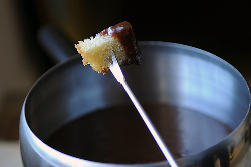 Coconut Cajeta & Chocolate Fondue