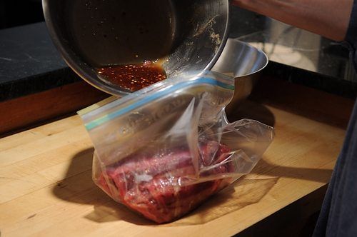 Sugar Steak with Bourbon
