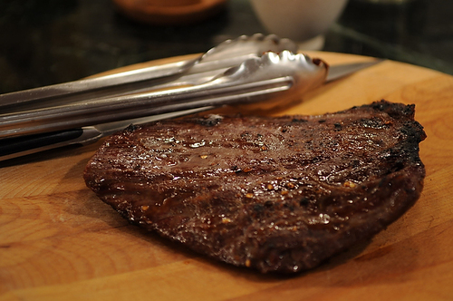 Sugar Steak with Bourbon