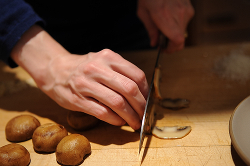 Button Mushroom Salad