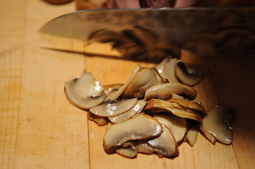 Button Mushroom Salad