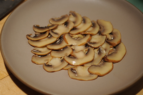 Button Mushroom Salad