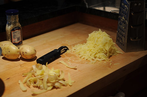 Horseradish Hash Browns