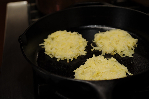 Horseradish Hash Browns