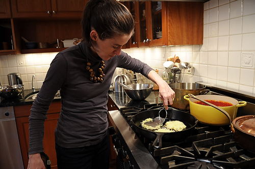 Horseradish Hash Browns
