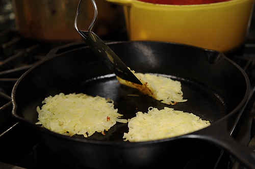 Horseradish Hash Browns