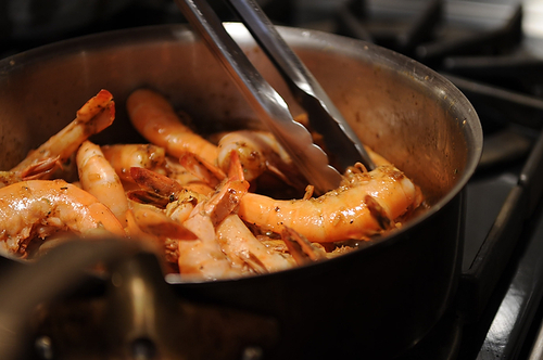 Flamin' Cajun Shrimp