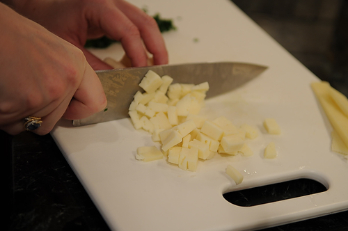 Millet with Cheese and Chives