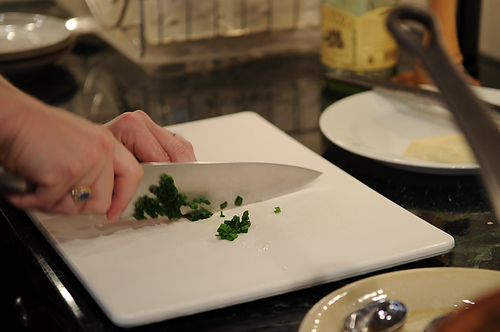 Millet with Cheese and Chives
