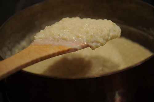 Millet with Cheese and Chives