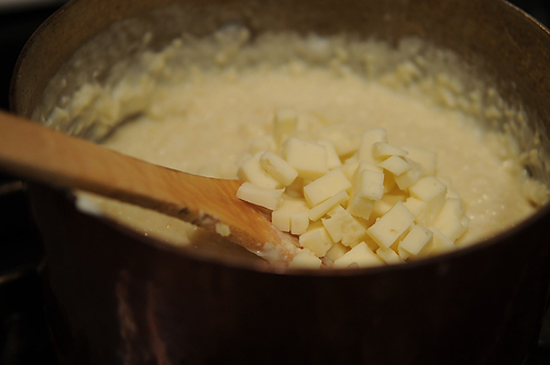 Millet with Cheese and Chives