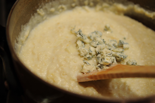 Millet with Cheese and Chives