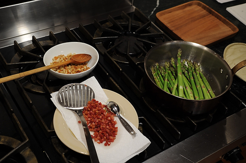 Asparagus with Pancetta