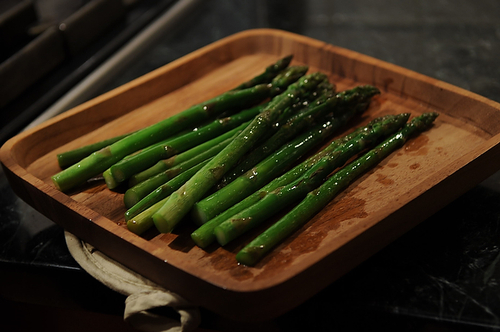 Asparagus with Pancetta