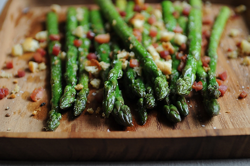 Asparagus with Pancetta