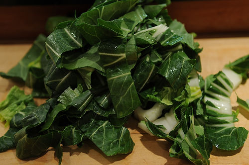 Quick Wok-Fired Squid with Greens