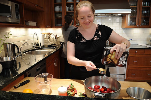 Rhubarb Strawberry Compote