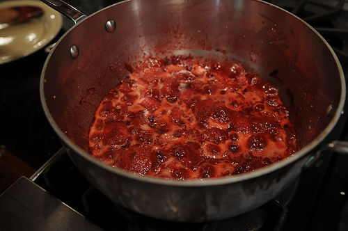 Rhubarb Strawberry Compote