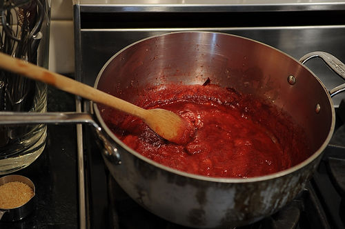 Rhubarb Strawberry Compote
