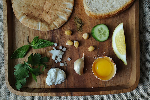 World's Easiest Falafel and Tzatziki