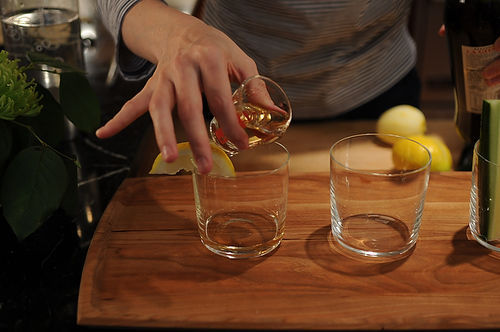 Gingerale with Cucumber