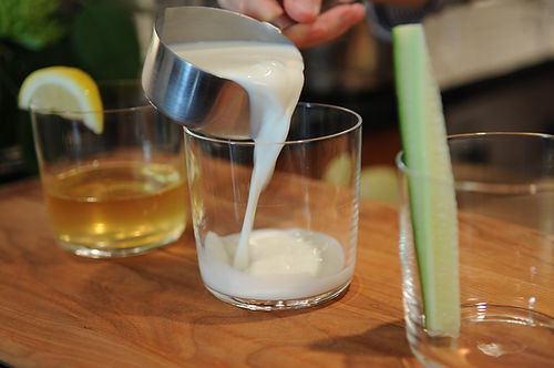 Gingerale with Cucumber