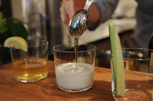 Gingerale with Cucumber
