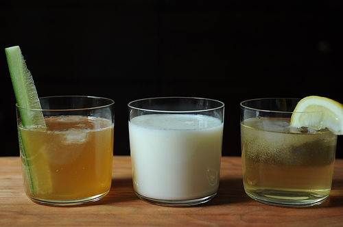 Gingerale with Cucumber