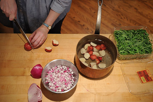Potato Salad with Arugula and Dijon Vinaigrette