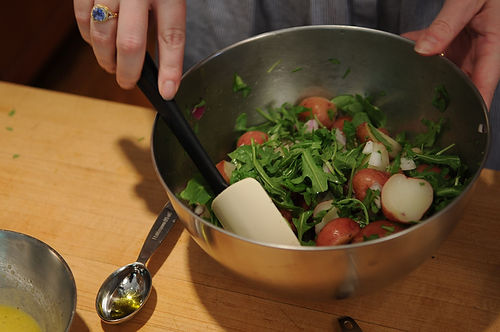 Potato Salad with Arugula and Dijon Vinaigrette