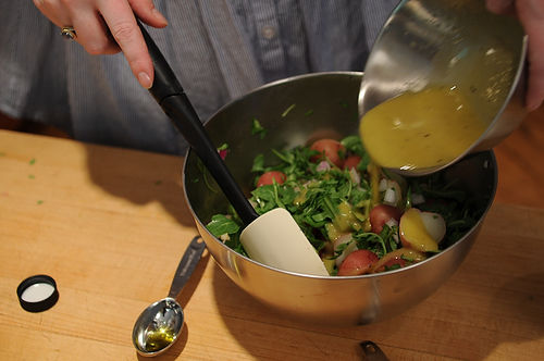 Potato Salad with Arugula and Dijon Vinaigrette