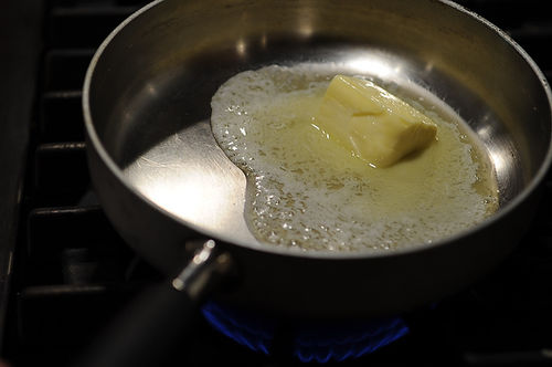 Summer Squash Gratin with Salsa Verde and Gruyere