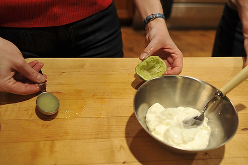 Southwestern Spiced Sweet Potato Fries with Chili-Cilantro Sour Cream