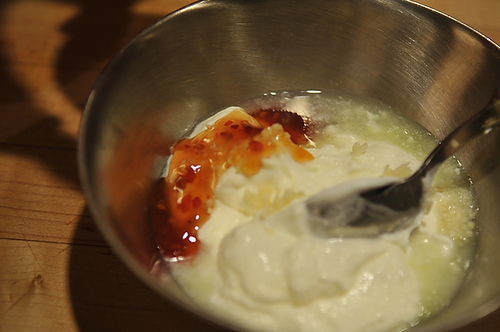 Southwestern Spiced Sweet Potato Fries with Chili-Cilantro Sour Cream