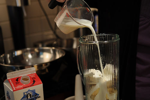 Banana Cardamom Milkshake