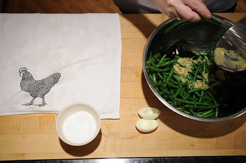 Haricots Verts à la Dijonnaise