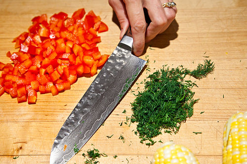 Dilled, Crunchy Sweet-Corn Salad with Buttermilk Dressing