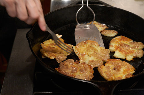 Squashed Potatoes