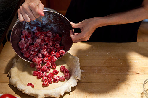 Raspberry Swamp Pie